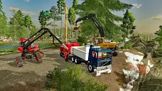 FS22 - Platinum Expansion DLC 008 🌲🚧🌲 - Forestry, Farming and Construction - 4K