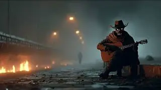 Western Music 🔥 Moonlight Over the Canyon | Haunting Soul