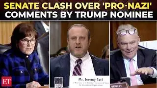 'Carl's antisemitic comments are very real': Senate showdown erupts as lawmakers grill Trump nominee