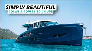 Simply sooo beautiful! | Solaris Power 60 Coupé sea trial | Motor Boat & Yachting