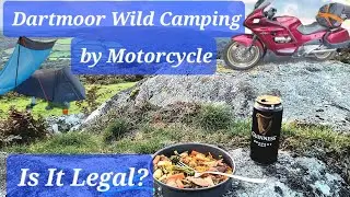 Dartmoor Wild Camping by Motorcyle