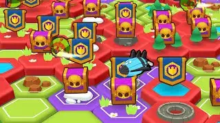 The RACE TILES Are Crazy! (Bloons TD 6 Contested Territory)