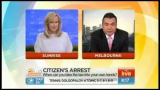 Sunrise 14Oct2011 CitizensArrest