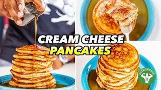 Low-Carb Breakfast - Cream Cheese Pancakes Recipe
