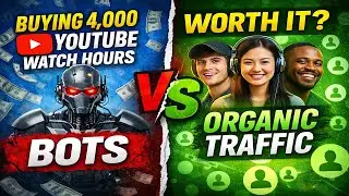 Стоит ли покупать 4000 часов просмотра видео на YouTube на Fiverr? Боты против органического траф...