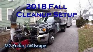 2018 Fall Cleanup Setup