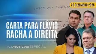 CARTA PARA FLÁVIO RACHA A DIREITA - ICL NOTÍCIAS ESPECIAL 1 AO VIVO