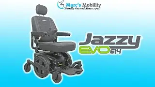 Jazzy Evo 614 Basic Powerchair Review # 7770 - marcsmobility.com