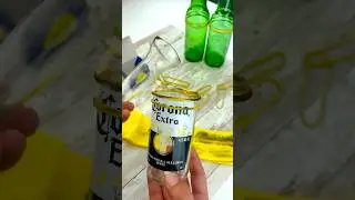 Comment couper des bouteilles en verre, la mani&egrave;re la plus simple au monde !😱🤩
