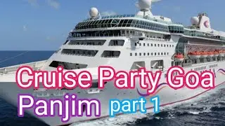The most beautiful place in Goa Panjim #cruise #party 