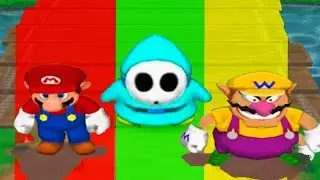 Mario Party 7 All Hard Duel Minigames - Mario VS Wario