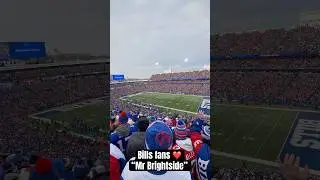 Buffalo Bills fans sing along to Mr Brightside #bills #nfl #shorts