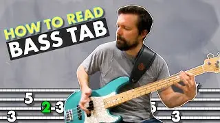 How To Read BASS TAB