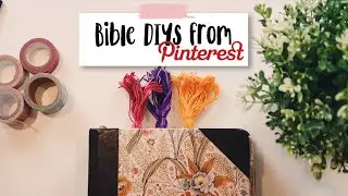 Testing out Pinterest Bible DIY's Round 2