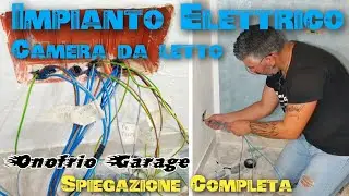 COME PASSARE I FILI PER IMPIANTO ELETTRICO CAMERA DA LETTO, SPIEGAZIONE COMPLETA