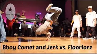 Flooriorz (Bboy Nori and Steez) vs. Bboy Comet and Bboy Jerk (Korea). Full Throttle 2020