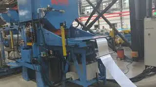 H Type Fin Press Line for Cold Storage Evaporator | High-Efficiency Fin Production by SINOAK