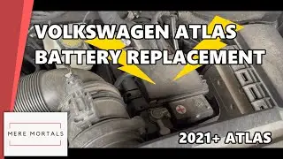 Как заменить аккумулятор Volkswagen Atlas 2021 года