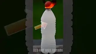 1000&deg;C Red Hot Ball vs Ice #satisfying #experiment #rhcb