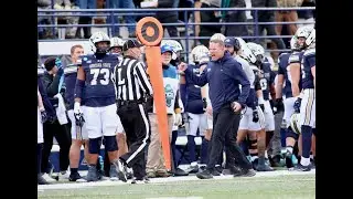 Montana State's Brent Vigen, Paul Brott & Adam Jones + Yale after MSU's Playoff win