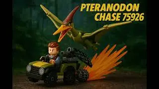 Building and Reviewing the LEGO Jurassic World Pteranodon Chase