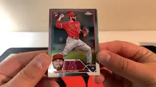 Break #165 2023 Bowman Draft Topps Expectations Chrome Black Logofractor
