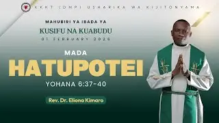 HATUPOTEI | REV. DR. ELIONA KIMARO