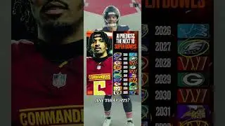 AI Predicts The Next 10 Super Bowls #shorts #nfl #trending #football #cfb #ai #viral