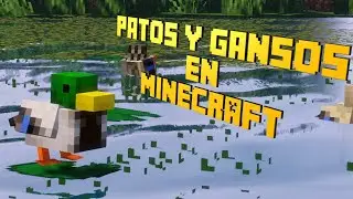 Patos y Gansos en Minecraft - Untitled Duck Mod 1.16.5 - Mod Review