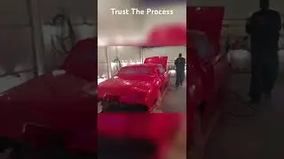1979 Cutlass in the paint booth #automobile #bigblock #gbody