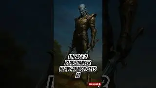 Lineage 2 - Bladedancer - Heavy Armor Sets | AI #lineage2