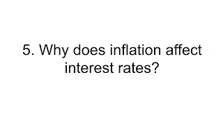 Forex fundamental analysis webinar for beginners (part 5) - Does inflation affect interest rates?
