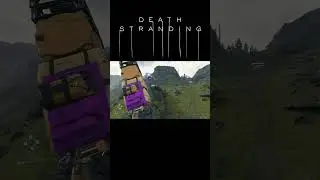 Zipping to Wind Farm for delivery 👌 #deathstranding #deathstranding2 #gaming #3min #longshorts
