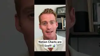 Notion Charts are finally real 🤩📊 #notiontutorial #notion #productivity