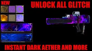 *NEW* UNLOCK ALL GLITCH! INSTANT DARK AETHER CAMO GLITCH! COLD WAR GLITCHES! COLD WAR GLITCH!
