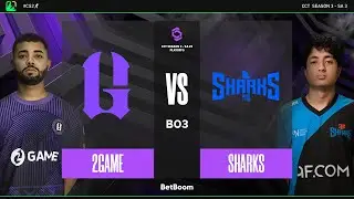 CCT3 Series 3 SA | 2GAME x Sharks | Quartas de Final | CS2