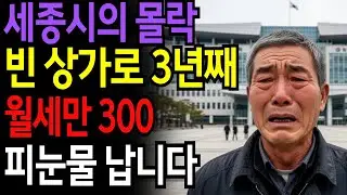공실의 시대...연간 폐업 100만시대...텅빈 상가..매월 월세만 300씩...|노후자금사연| |시니어오디오| |지혜로운 노후| |실화기반|