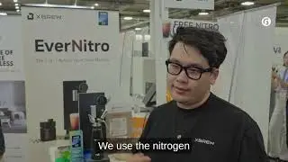 Универсальный нитро-автомат EverNitro 3-в-1 на выставке CES 2026 | Нитро-автомат в стиле кафе, бе...