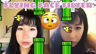 FLYING FACE INSTAGRAM FILTER GAME by JO AZU