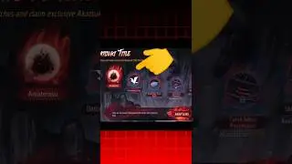 Free Fire Akatsuki Title Trick 😱 Bird Ability Use Nahi Ho Raha? Solution Yaha Hai#freefire #ffshorts