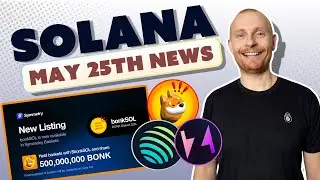 Обновление Solana от 25 мая 2024 г.: $SOL, Airdrop, обновление рынка.