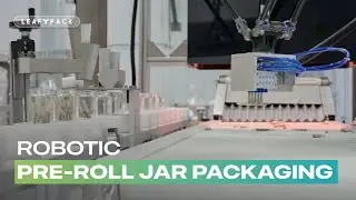 SPYDER Pre-roll Pick & Place Robot for Jar Packaging | LeafyPack Robotics