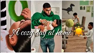 Just Dad + the Kids Today 🍼 | Sims 4 Cozy Day in the Life