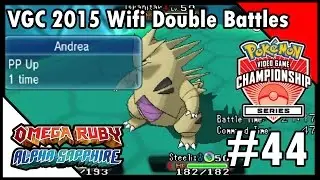 Pokemon ORAS: VGC 2015 Wifi Double Battles #44 Weakness Policy Tyranitar...