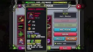 Bit Heroes, Myth gears against brimstone syndicate t12 heroics, solo by Madara
