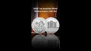 2025 1 oz Austrian Silver Philharmonic Coin