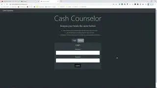 Cash Counselor - Full Stack Finance Tracking App - App Walkthrough - Website Link in Description