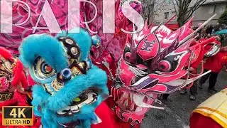 [🇫🇷Paris France 4K 120FPS Walking Tour] Paris China Town Walk 03/February/2026