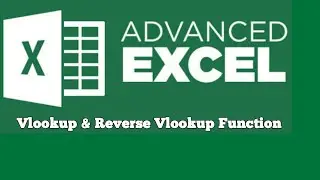 Vlookup & Reverse Vlookup via Tamil (தமிழில்)