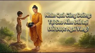 Nhân Quả Cúng Dường: Tại Sao Nắm Đất Lại Đổi Được Ngai Vàng? DẤU CHÂN PHẬT ĐÀ